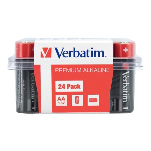 Bateria Verbatim LR6 AA (24 szt box) Verbatim Bateria Verbatim LR6 AA (24 szt box) Verbatim