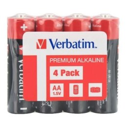 Bateria Verbatim LR6 AA (4 szt) shrink Verbatim