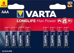 Baterie VARTA LONGLIFE MAX POWER AAA 1.5V 8 szt Varta Baterie
