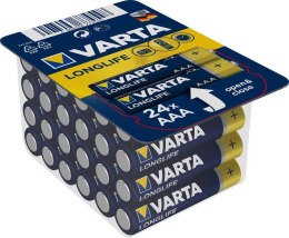 Baterie VARTA Longlife AAA 1.5V 24szt Varta Baterie