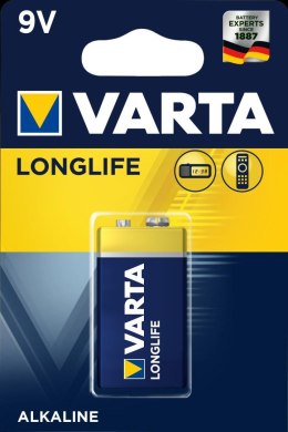 Baterie VARTA Longlife Extra 6LR61/PP3 9V 1szt Varta Baterie