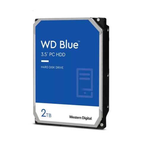 Dysk WD Blue™ WD20EARZ 2TB 3,5" 5400 64MB SATA III (CMR) Western Digital Dysk WD Blue™ WD20EARZ 2TB 3,5" 5400 64MB SATA III (CMR) Western Digital