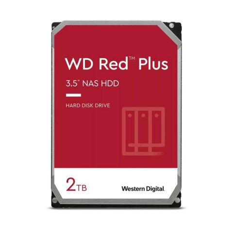 Dysk WD Red™ Plus WD20EFPX 2TB 3,5" 5400 64MB SATA III NAS Western Digital Dysk WD Red™ Plus WD20EFPX 2TB 3,5" 5400 64MB SATA III NAS Western Digital