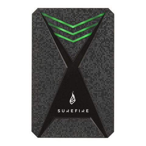 Dysk zewnętrzny SureFire Gaming Bunker 2.5" 2TB USB 3.2 Gen 1 Black SUREFIRE Dysk zewnętrzny SureFire Gaming Bunker 2.5" 2TB USB 3.2 Gen 1 Black SUREFIRE