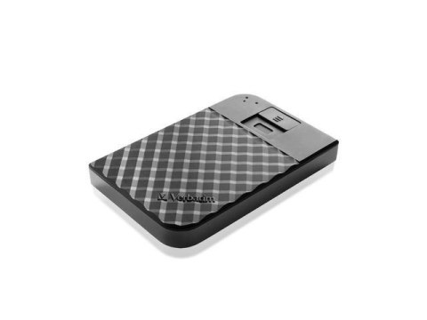 Dysk zewnętrzny Verbatim 2TB 2.5" FingerPrint Secure USB-C 3.0 Gen1 czytnik linii papilarnych Verbatim Dysk zewnętrzny Verbatim 2TB 2.5" FingerPrint Secure USB-C 3.0 Gen1 czytnik linii papilarnych Verbatim