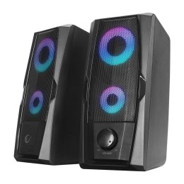 Głośniki komputerowe Rampage RMS-X9 RMS 2.0 RGB 30dB Rampage