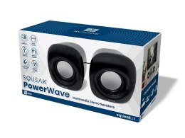Głośniki komputerowe SQUEAK PowerWave SQ1003 stereofoniczne Squeak