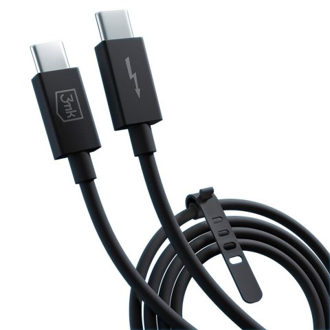 Kabel USB 3mk Hyper ThunderBolt 240W USB-C/USB-C 8K60Hz 4 generacja 3mk Protection Kabel USB 3mk Hyper ThunderBolt 240W USB-C/USB-C 8K60Hz 4 generacja 3mk Protection