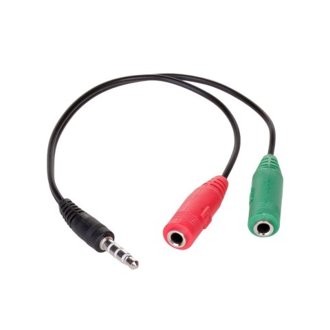 Kabel audio Akyga AK-AV-08 mini Jack (M)/2xmini Jack (F) 0,15m AKYGA Kabel audio Akyga AK-AV-08 mini Jack (M)/2xmini Jack (F) 0,15m AKYGA
