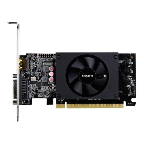 Karta VGA Gigabyte GT710 GV-N710D5-2GL 2GB DDR5 64bit DVI+HDMI PCI-E LP Gigabyte Karta VGA Gigabyte GT710 GV-N710D5-2GL 2GB DDR5 64bit DVI+HDMI PCI-E LP Gigabyte