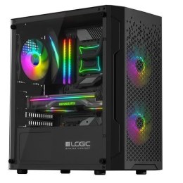 Obudowa LOGIC ARAMIS ARGB mATX/mITX Mini USB 3.0 Black bez zasilacza Logic Concept