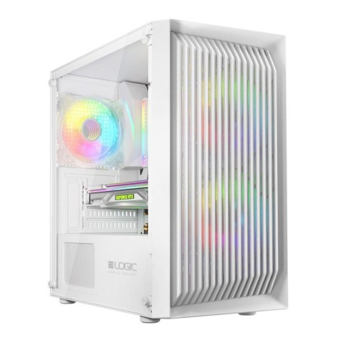 Obudowa LOGIC ATOS ARGB mATX/mITX Mini USB 3.0 Biała Logic Concept Obudowa LOGIC ATOS ARGB mATX/mITX Mini USB 3.0 Biała Logic Concept