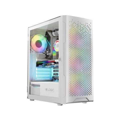 Obudowa LOGIC Aramin ARGB MIDI USB 3.0 White Logic Concept Obudowa LOGIC Aramin ARGB MIDI USB 3.0 White Logic Concept