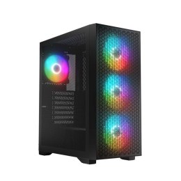 Obudowa LOGIC DART PRO ARGB MIDI USB 3.0 x 2 USB-C x 1 czarna Logic Concept