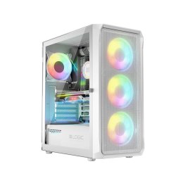 Obudowa LOGIC PORTOS ARGB MIDI USB 3.0 White Logic Concept