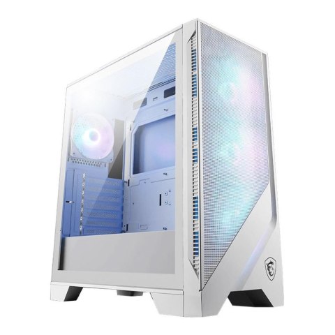 Obudowa MSI MAG FORGE 320R WHITE AIRFLOW ATX Midi z oknem, bez zasilacza MSI Obudowa MSI MAG FORGE 320R WHITE AIRFLOW ATX Midi z oknem, bez zasilacza MSI