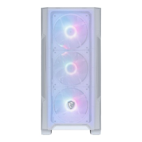 Obudowa MSI MAG FORGE M100R WHITE mATX z oknem, bez zasilacza MSI Obudowa MSI MAG FORGE M100R WHITE mATX z oknem, bez zasilacza MSI