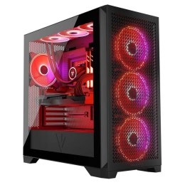 Obudowa Modecom Volcano Expanse T APEX ARGB MIDI Czarna Modecom