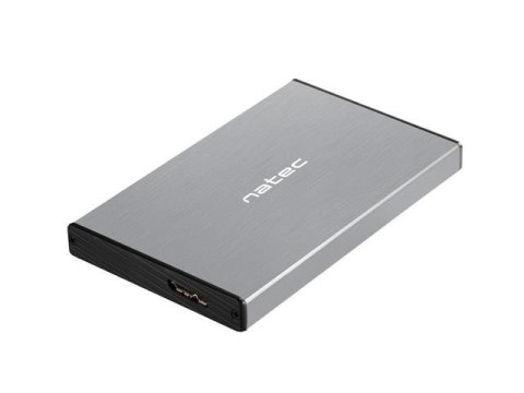 Obudowa na dysk HDD/SSD Natec RHINO Go USB 3.0 2.5" SATA szara Natec Obudowa na dysk HDD/SSD Natec RHINO Go USB 3.0 2.5" SATA szara Natec
