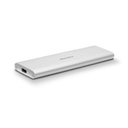 Obudowa na dysk LINDY M.2 SATA - USB-C 3.2 Gen2 srebrna LINDY