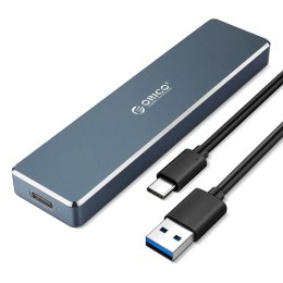 Obudowa na dysk Orico PVM2F-C3-GY-BP M.2 SATA, USB-C 5Gbps ORICO