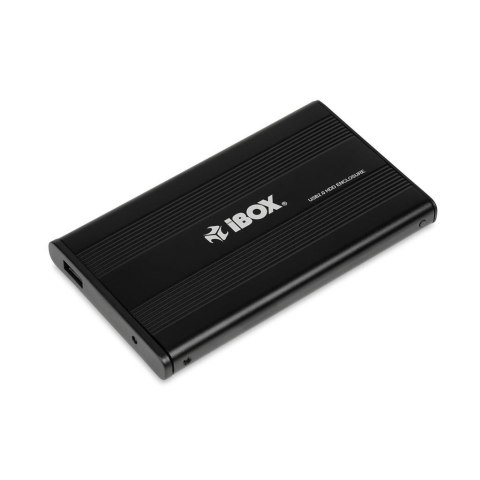 Obudowa na dysk iBOX HD-01 2.5" USB 2.0 czarna, aluminium IBOX Obudowa na dysk iBOX HD-01 2.5" USB 2.0 czarna, aluminium IBOX
