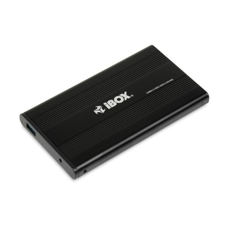 Obudowa na dysk iBOX HD-02 2.5" USB 3.0 czarna, aluminium IBOX Obudowa na dysk iBOX HD-02 2.5" USB 3.0 czarna, aluminium IBOX