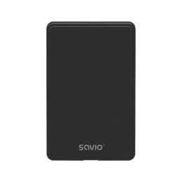 Obudowa na dysk zewnętrzny Savio AK-73 HDD/SDD 2,5' USB 2.0 Savio