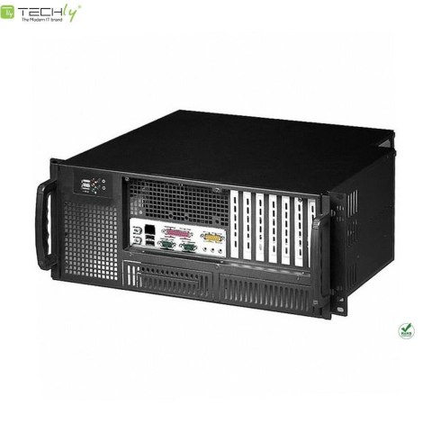 Obudowa serwerowa Techly PC ATX Rack 19" 4U, czarna Techly Obudowa serwerowa Techly PC ATX Rack 19" 4U, czarna Techly