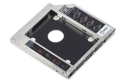 Ramka Digitus SSD/HDD do CD/DVD/Blu-ray, SATA na SATA, 9,5mm Digitus Ramka Digitus SSD/HDD do CD/DVD/Blu-ray, SATA na SATA, 9,5mm Digitus