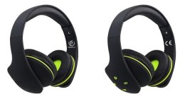 Słuchawki z mikrofonem Rebeltec VIRAL bezprzewodowa Bluetooth stereo czarno-żółte Rebeltec
