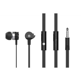 Słuchawki z mikrofonem Techly Stereo douszne Techly
