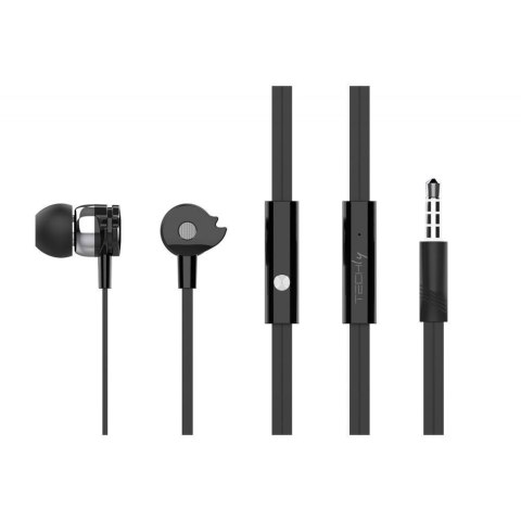 Słuchawki z mikrofonem Techly Stereo douszne Techly Słuchawki z mikrofonem Techly Stereo douszne Techly