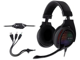 Słuchawki z mikrofonem Tracer GAMEZONE Aligator RGB rainbow LED Tracer