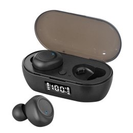 Słuchawki z mikrofonem VAKOSS SK-885BK Bluetooth, douszne, ze stacją dokującą, czarne Vakoss