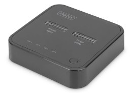Stacja dokująca DIGITUS do SSD M.2 NVMe z funkcją klonowania offline, USB-C, czarna Digitus