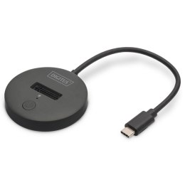 Stacja dokująca DIGITUS do SSD M.2 NVMe/SATA USB-C 3.2 Gen2 10Gbps maks. 4 TB czarna Digitus