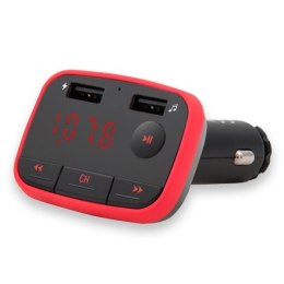 Transmiter samochodowy Savio TR-10 z funkcją Bluetooth + ładowarka 2A Savio
