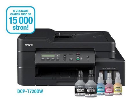 Urządzenie wielofunkcyjne Brother DCP-T720DW 3 w 1 Brother Urządzenie wielofunkcyjne Brother DCP-T720DW 3 w 1 Brother