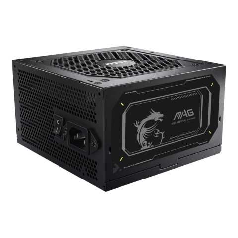 Zasilacz MSI MAG A750GL PCIE5 II 750W 120mm 80plus Gold aPFC MSI Zasilacz MSI MAG A750GL PCIE5 II 750W 120mm 80plus Gold aPFC MSI
