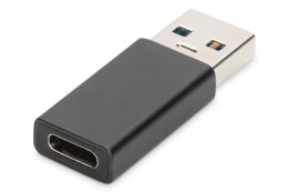 Adapter DIGITUS USB 3.0 HighSpeed Typ USB C/USB A M/Ż czarny Digitus