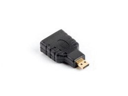 Adapter Lanberg AD-0015-BK HDMI-A (F) -> micro HDMI-D (M) czarny LANBERG