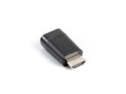 Adapter Lanberg AD-0016-BK HDMI-A (M) -> VGA (F) czarny LANBERG Adapter Lanberg AD-0016-BK HDMI-A (M) -> VGA (F) czarny LANBERG