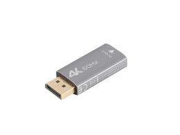 Adapter Lanberg Displayport (M) -> HDMI (F) 4K srebrny LANBERG