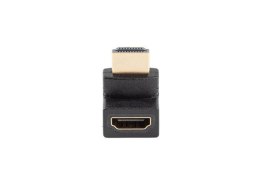 Adapter Lanberg HDMI(M) -> HDMI(F) 4K kątowy góra czarny LANBERG