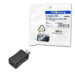 Adapter USB LogiLink AU0010 USB mini do USB micro LogiLink