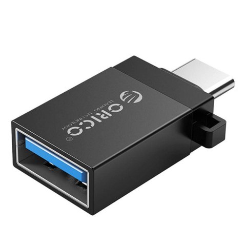Adapter USB Orico CBT-UT01-BK-BP USB-C na USB-A alu czarny zawieszka ORICO Adapter USB Orico CBT-UT01-BK-BP USB-C na USB-A alu czarny zawieszka ORICO