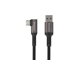 Kabel Genesis USB-C (M) -> USB-A (M) 3.1 Gen 1 5M 5GB/S PD 15W VR Czarny Genesis