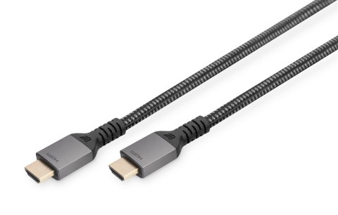 Kabel HDMI 2.1 DIGITUS PREMIUM połączeniowy Ultra HighSpeed 8K60Hz UHD Typ HDMI A/A M/M czarny 2m Digitus Kabel HDMI 2.1 DIGITUS PREMIUM połączeniowy Ultra HighSpeed 8K60Hz UHD Typ HDMI A/A M/M czarny 2m Digitus