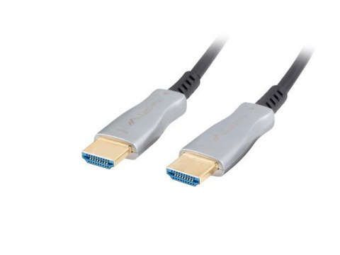 Kabel HDMI Lanberg M/M v2.0 50m czarny optyczny AOC LANBERG Kabel HDMI Lanberg M/M v2.0 50m czarny optyczny AOC LANBERG